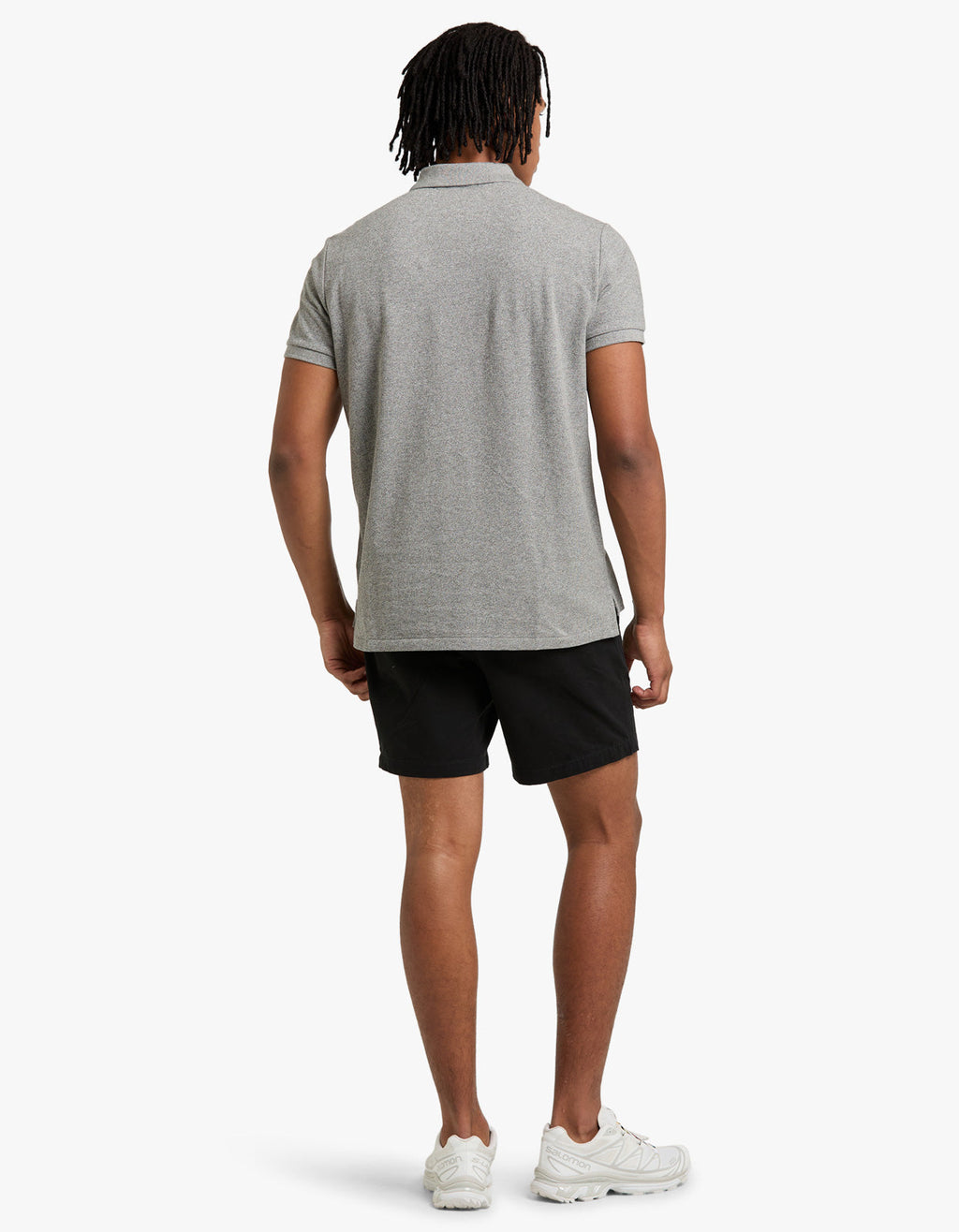 Custom Slim Fit Mesh S/S Polo Shirt - Canterbury Heather Men’s shirt