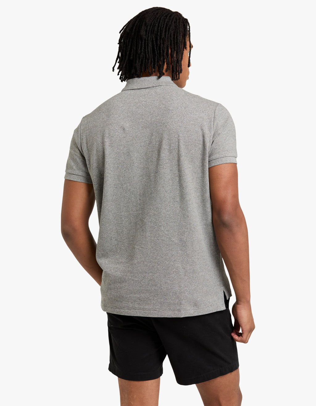 Custom Slim Fit Mesh S/S Polo Shirt - Canterbury Heather Men’s shirt