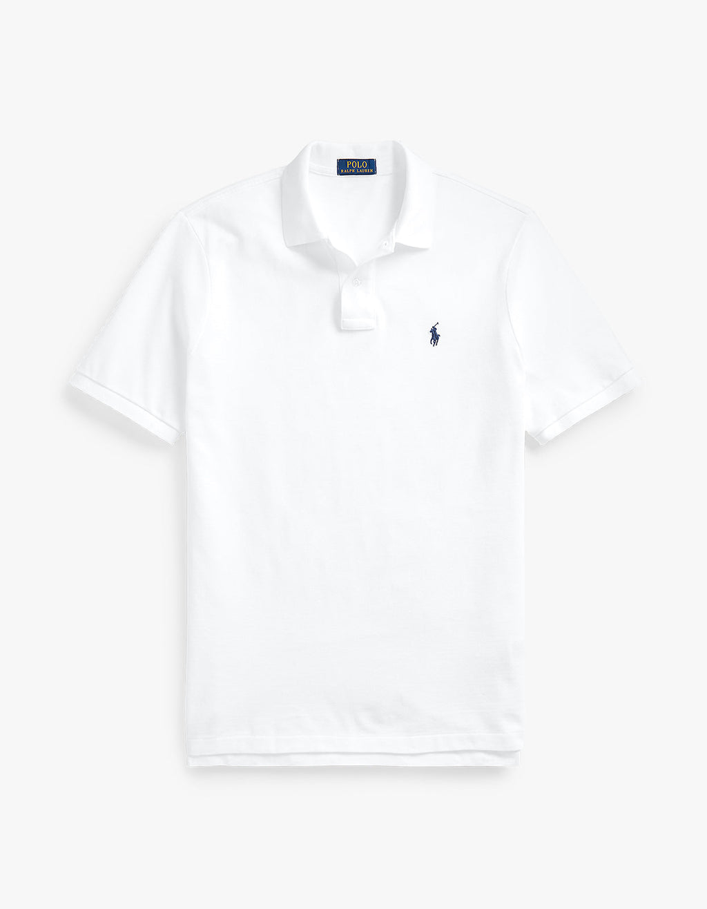 Classic Fit Mesh S/S Polo Shirt - White Men’s shirt