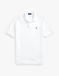 Classic Fit Mesh S/S Polo Shirt - White Men’s shirt