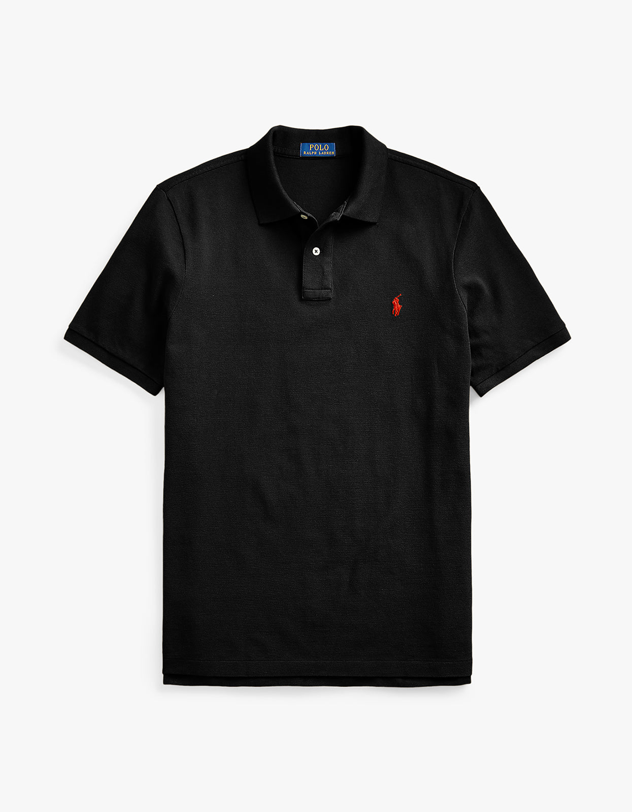 Classic Fit Mesh S/S Polo Shirt - Polo Black/C3870 Men’s shirt