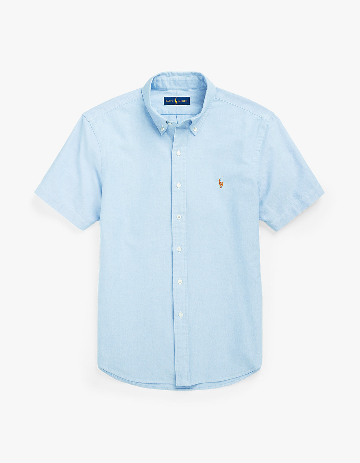 Custom Fit Short Sleeve Sport Shirt - BSR Blue Men’s shirt