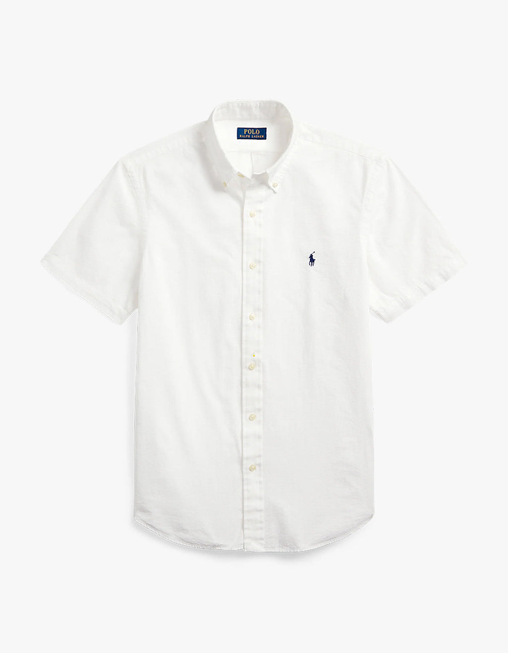 Custom Fit Seersucker Shirt - White Men’s shirt