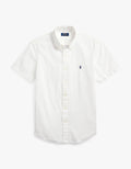 Custom Fit Seersucker Shirt - White Men’s shirt