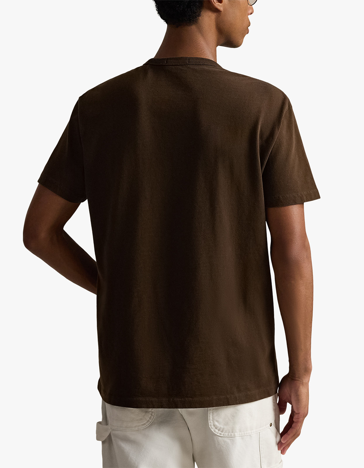 Classic Fit Jersey Crewneck T Shirt - Dark Beech Men’s shirt