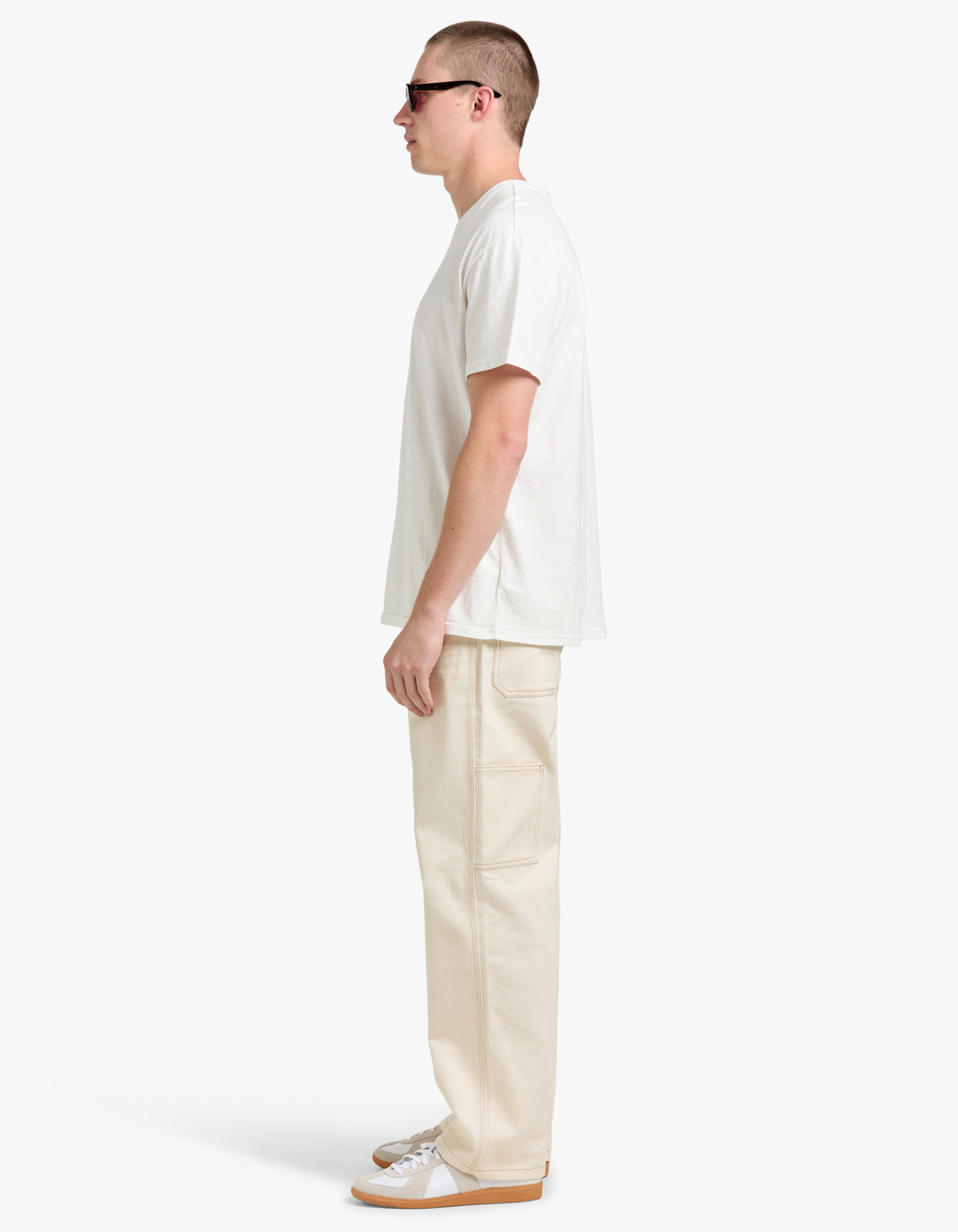 Classic Fit Uneven Jersey T Shirt - Nevis Men’s shirt