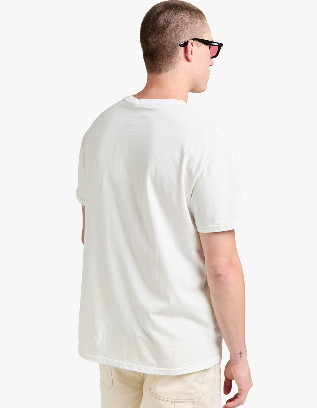 Classic Fit Uneven Jersey T Shirt - Nevis Men’s shirt