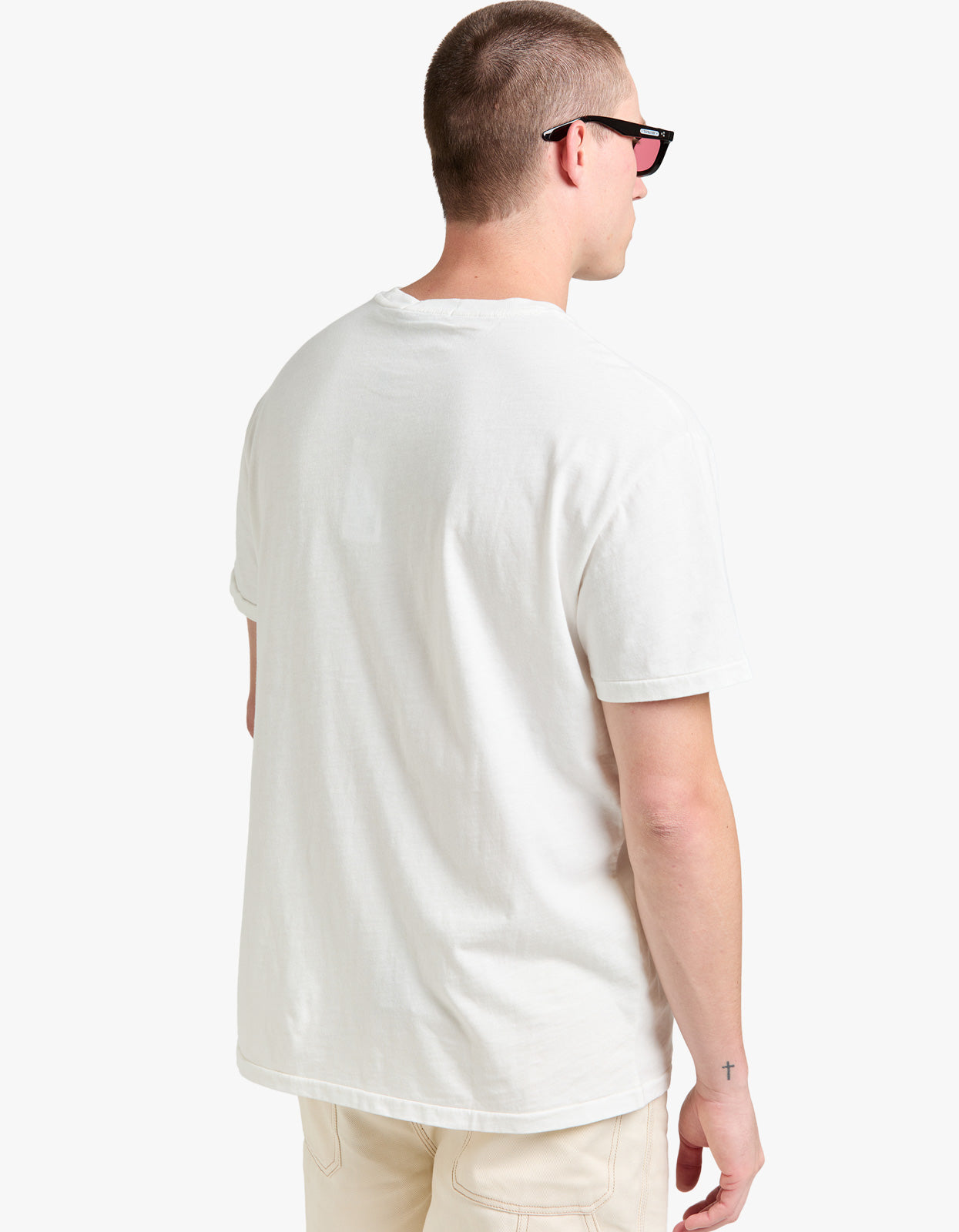 Classic Fit Uneven Jersey T Shirt - Nevis Men’s shirt