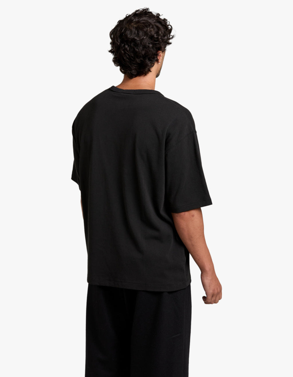 Relaxed Fit Logo Jersey T Shirt - Polo Black Men’s shirt