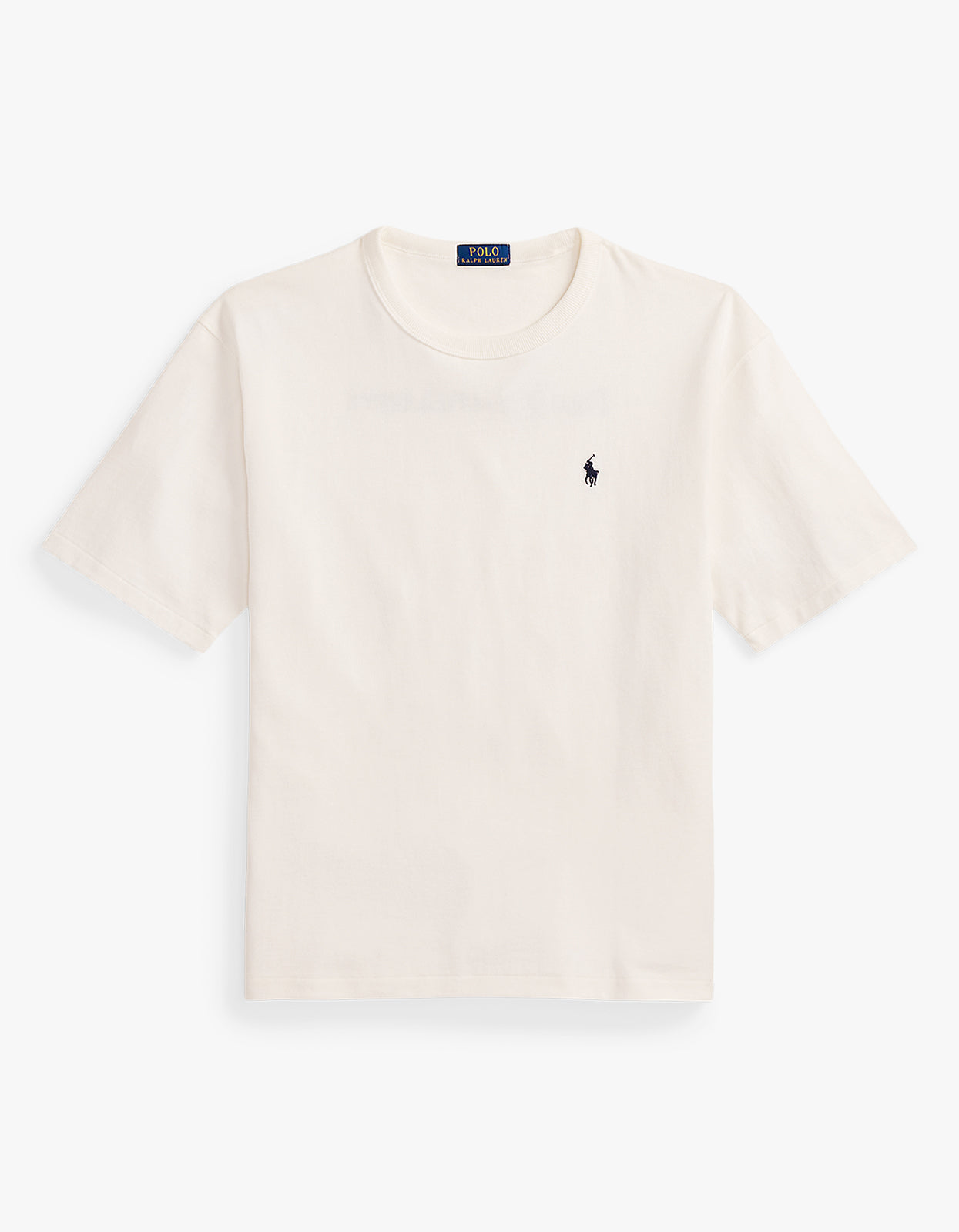 Relaxed Fit Logo Jersey T Shirt - Deckwash White Men’s shirt