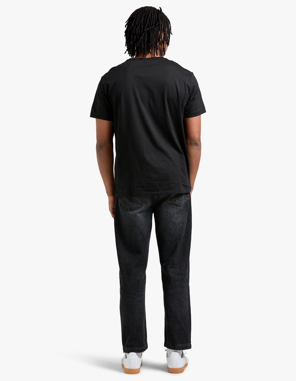 Custom Slim Fit Crew Neck T Shirt - RL Black Men’s shirt