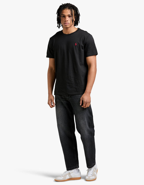Custom Slim Fit Crew Neck T Shirt - RL Black Men’s shirt
