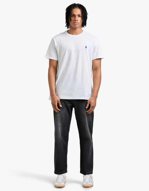Custom Slim Fit Crew Neck T Shirt - White Men’s shirt