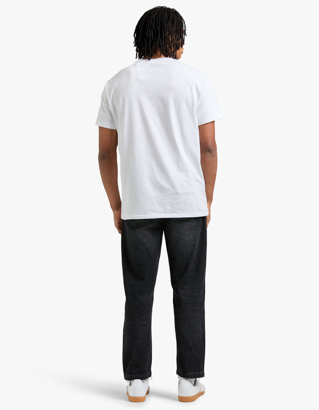 Custom Slim Fit Crew Neck T Shirt - White Men’s shirt