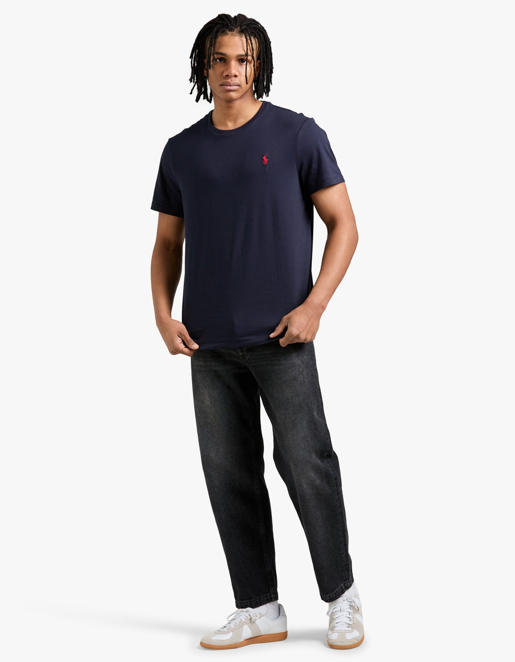 Custom Slim Fit Crew Neck T Shirt - Ink Men’s shirt