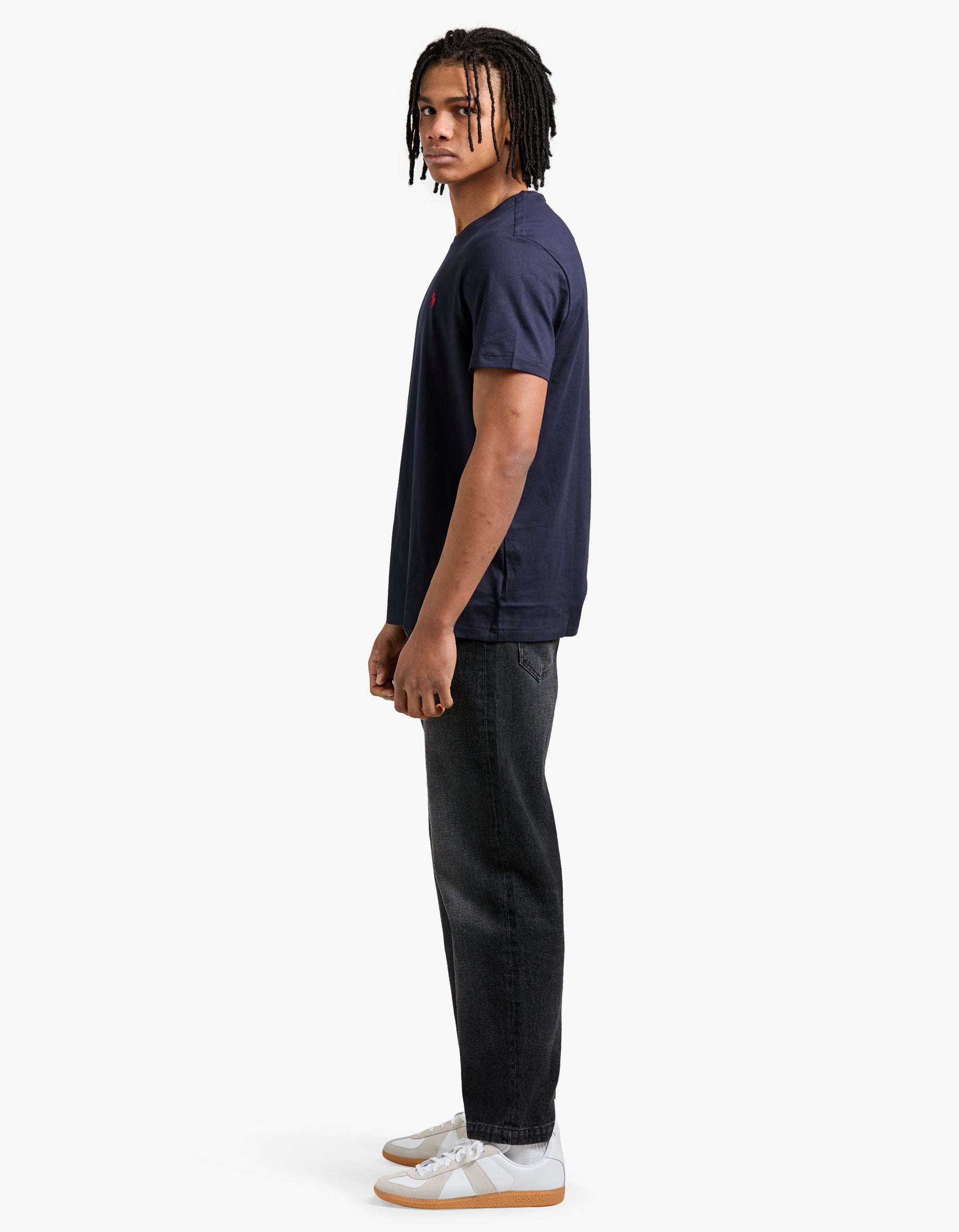 Custom Slim Fit Crew Neck T Shirt - Ink Men’s shirt