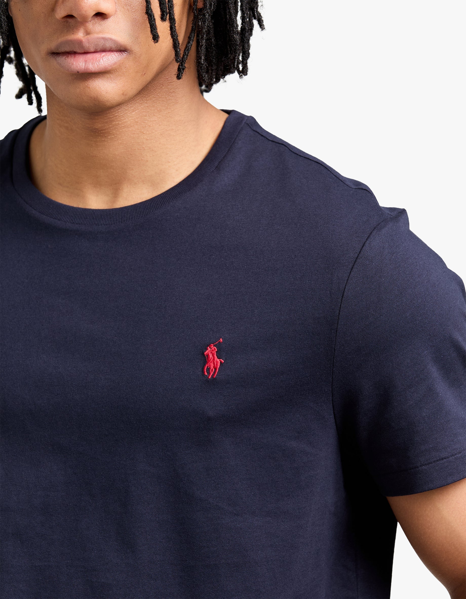 Custom Slim Fit Crew Neck T Shirt - Ink Men’s shirt