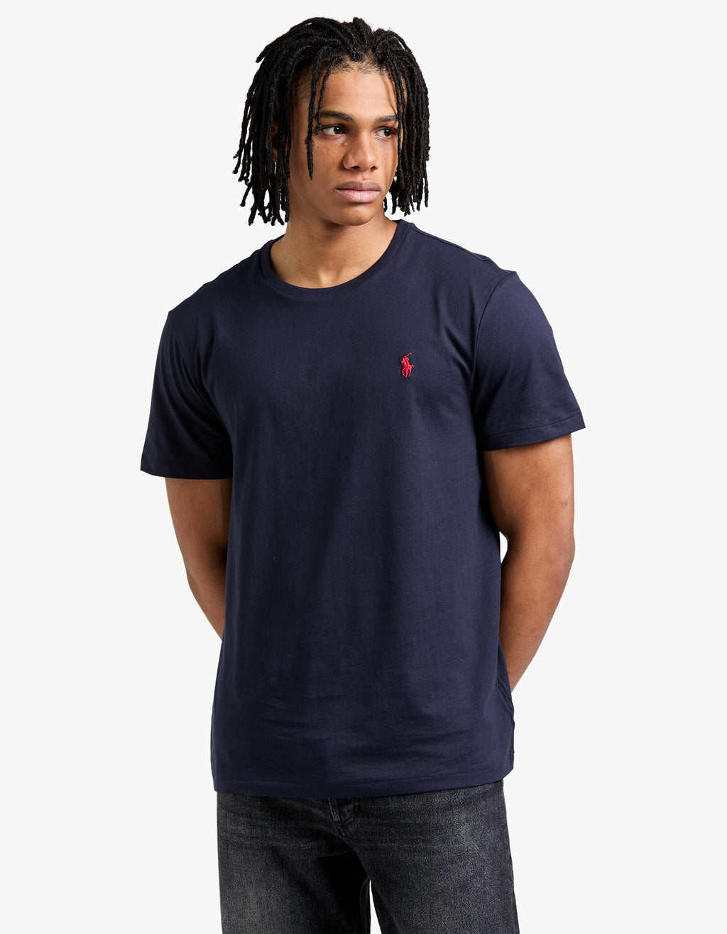 Custom Slim Fit Crew Neck T Shirt - Ink Men’s shirt