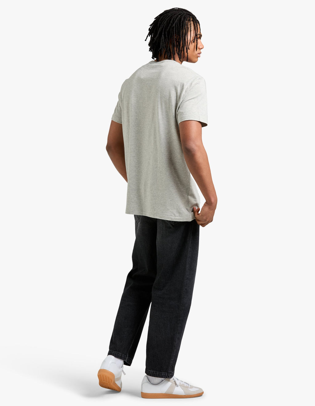 Custom Slim Fit Crew Neck T Shirt - New Grey Heather Men’s shirt