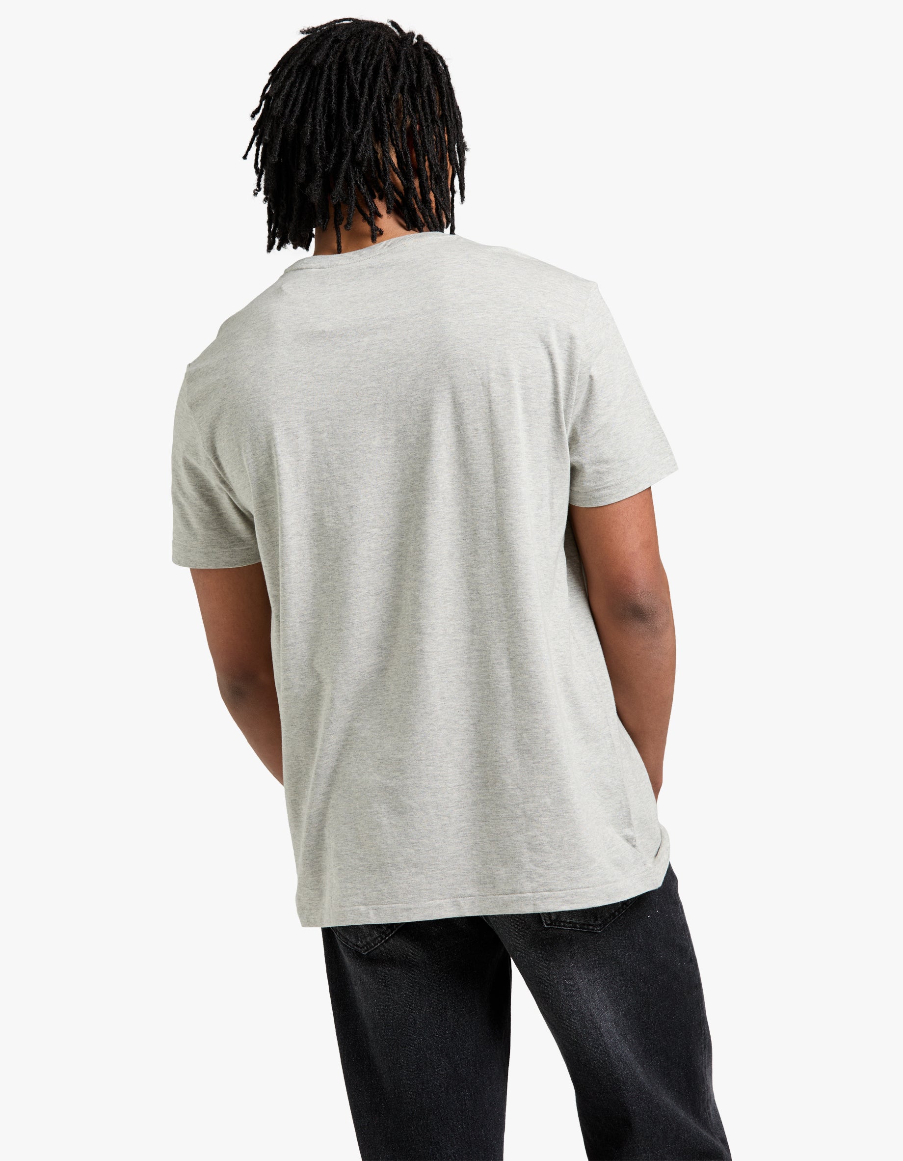 Custom Slim Fit Crew Neck T Shirt - New Grey Heather Men’s shirt