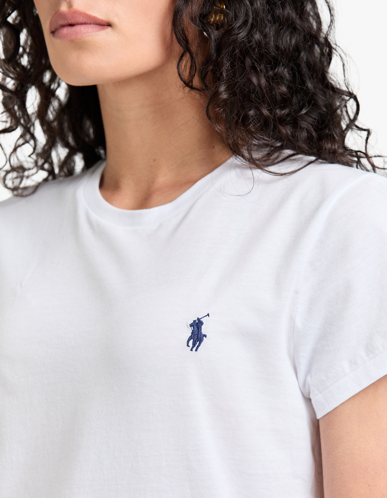 Crewneck Short Sleeve T Shirt - White shirt