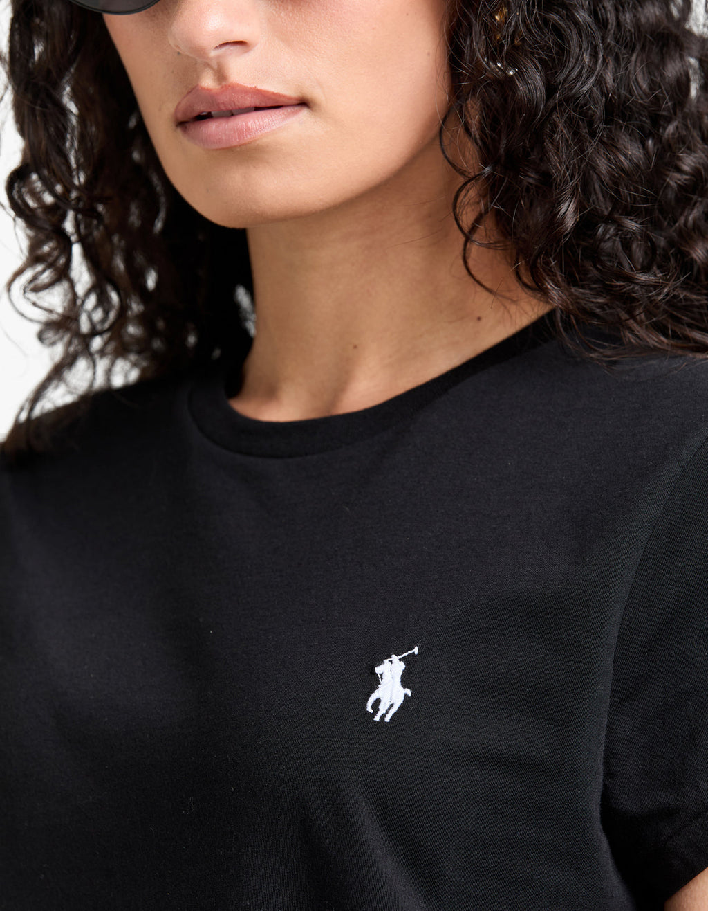 Crewneck Short Sleeve T Shirt - Black shirt