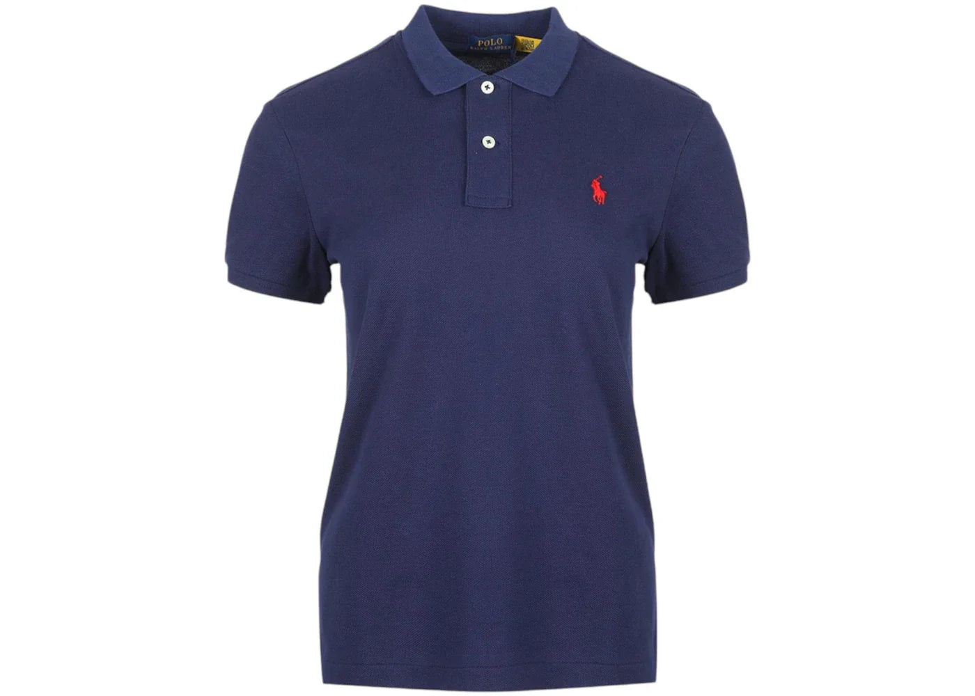 Polo Ralph Lauren Basic Mesh Fit Classic Short-Sleeve Knit Polo Navy/Red Pp shirt
