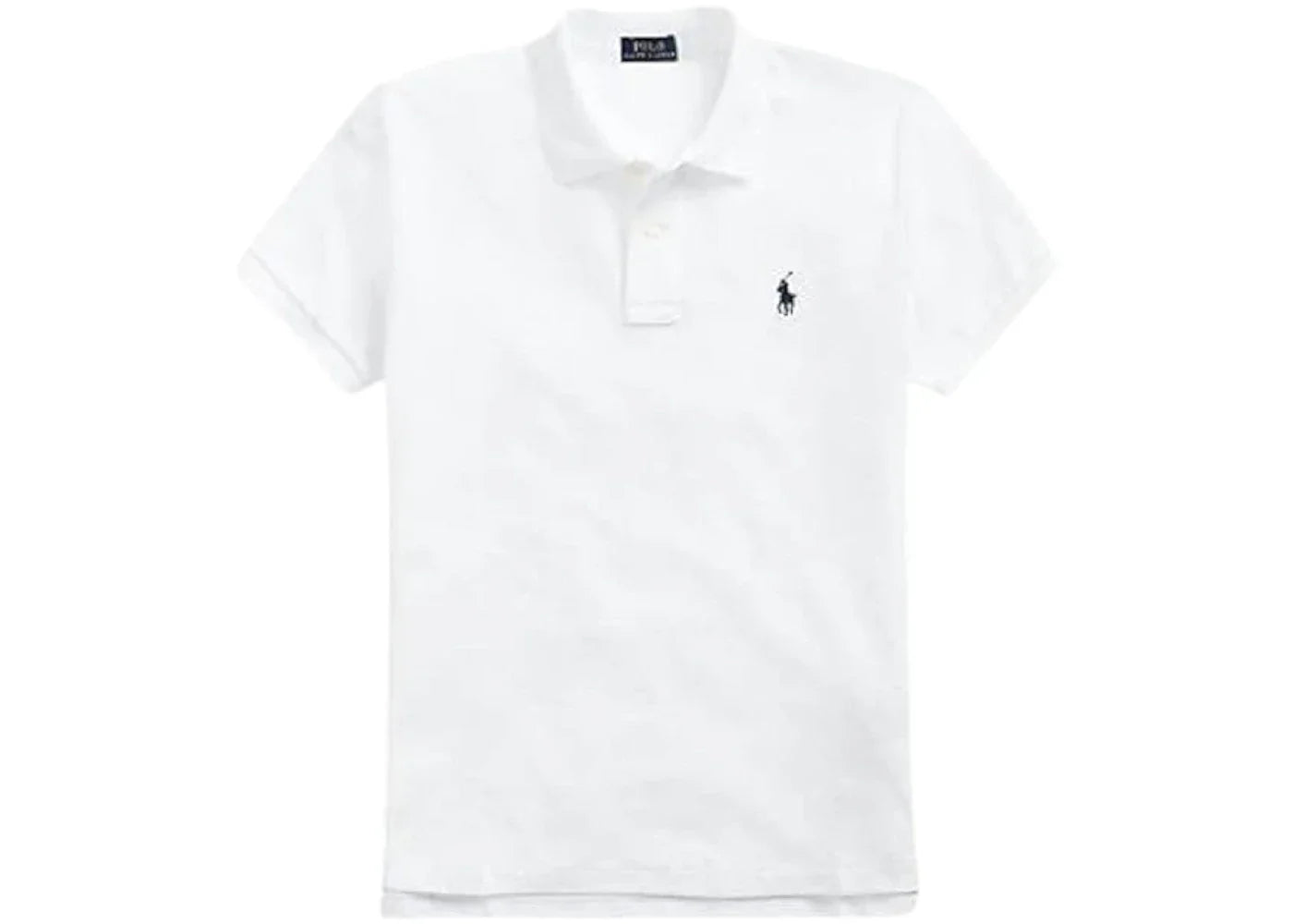 Polo Ralph Lauren Basic Mesh Fit Classic Short Sleeve Knit Shirt White shirt