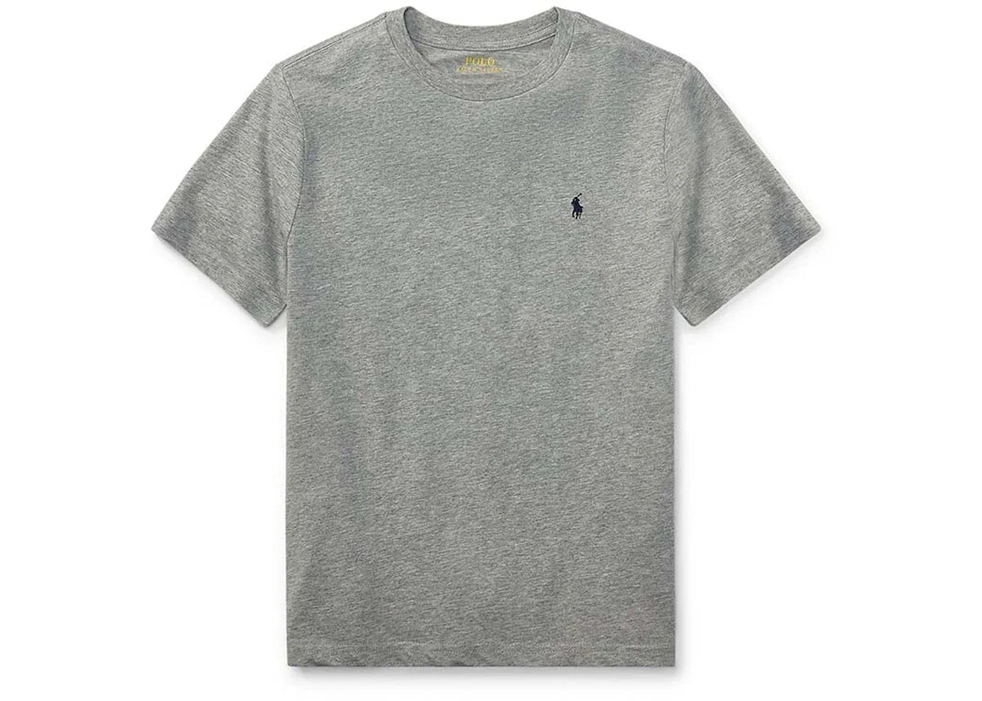 Polo Ralph Lauren Boys Short Sleeve Cotton Jersey Crewneck T-shirt Andover Heather shirt