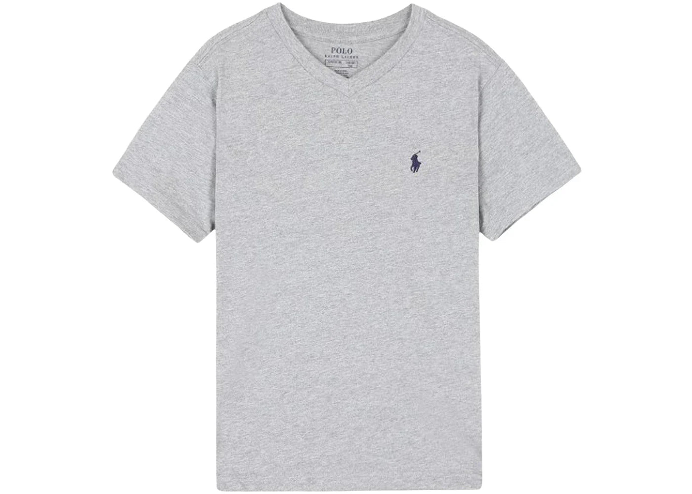 Polo Ralph Lauren Boys Short-Sleeve Cotton Jersey V-Neck T-shirt Andover Heather Men’s shirt
