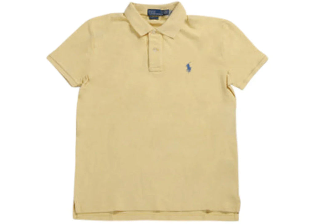 Polo Ralph Lauren Knit Collar Polo Shirt Wicket Yellow Men’s shirt