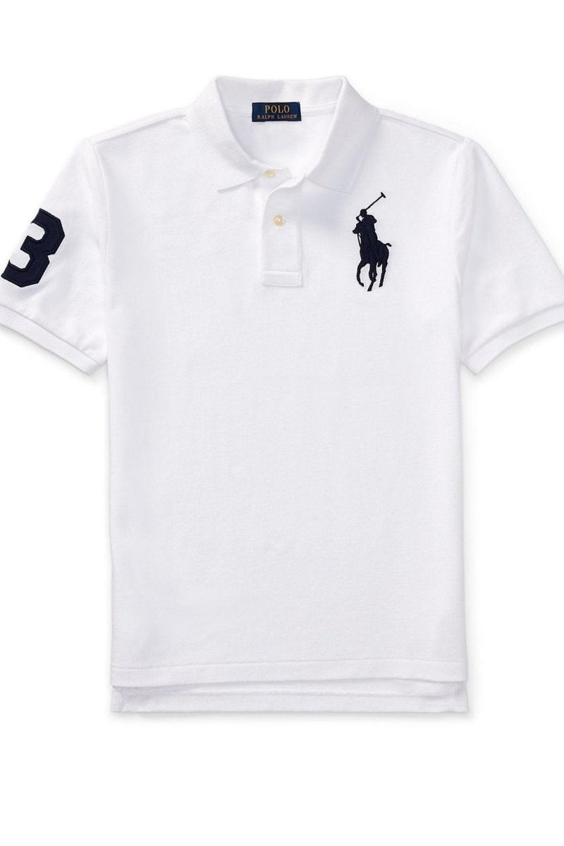 Polo Ralph Lauren Little Boys Big Pony Cotton Mesh Polo Shirt shirt