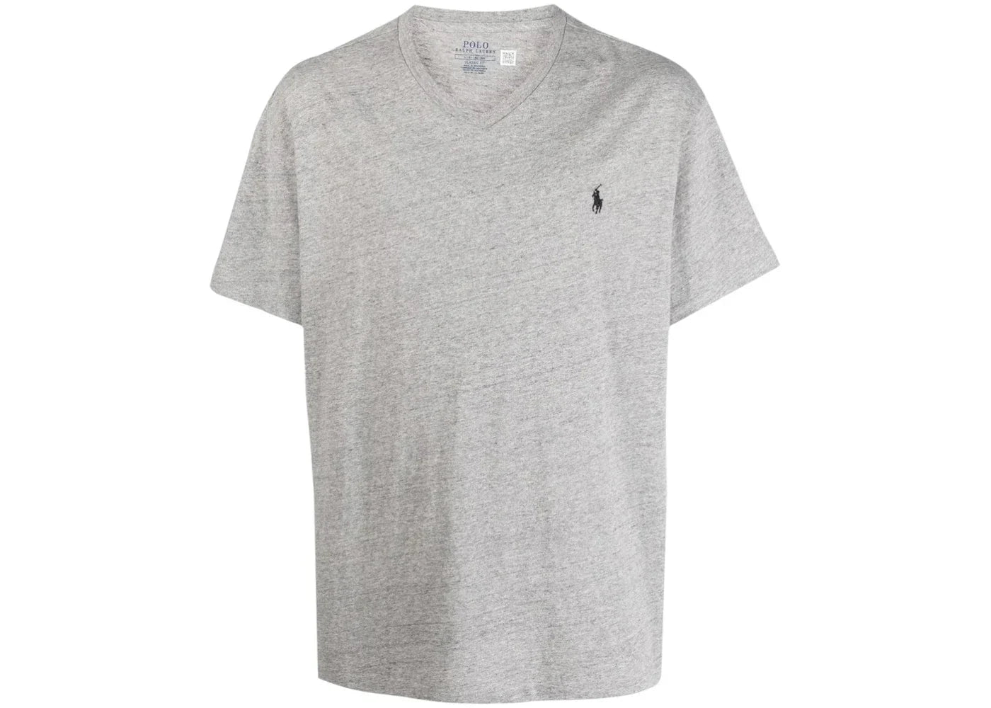 Polo Ralph Lauren Short Sleeve V-Neck Classic Fit T-shirt Dark Vintage Heather Men’s shirt