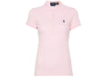 Polo Ralph Lauren Stretch Mesh Julie Polo Slim Short Sleeve Polo Shirt Sunkissed Pink shirt