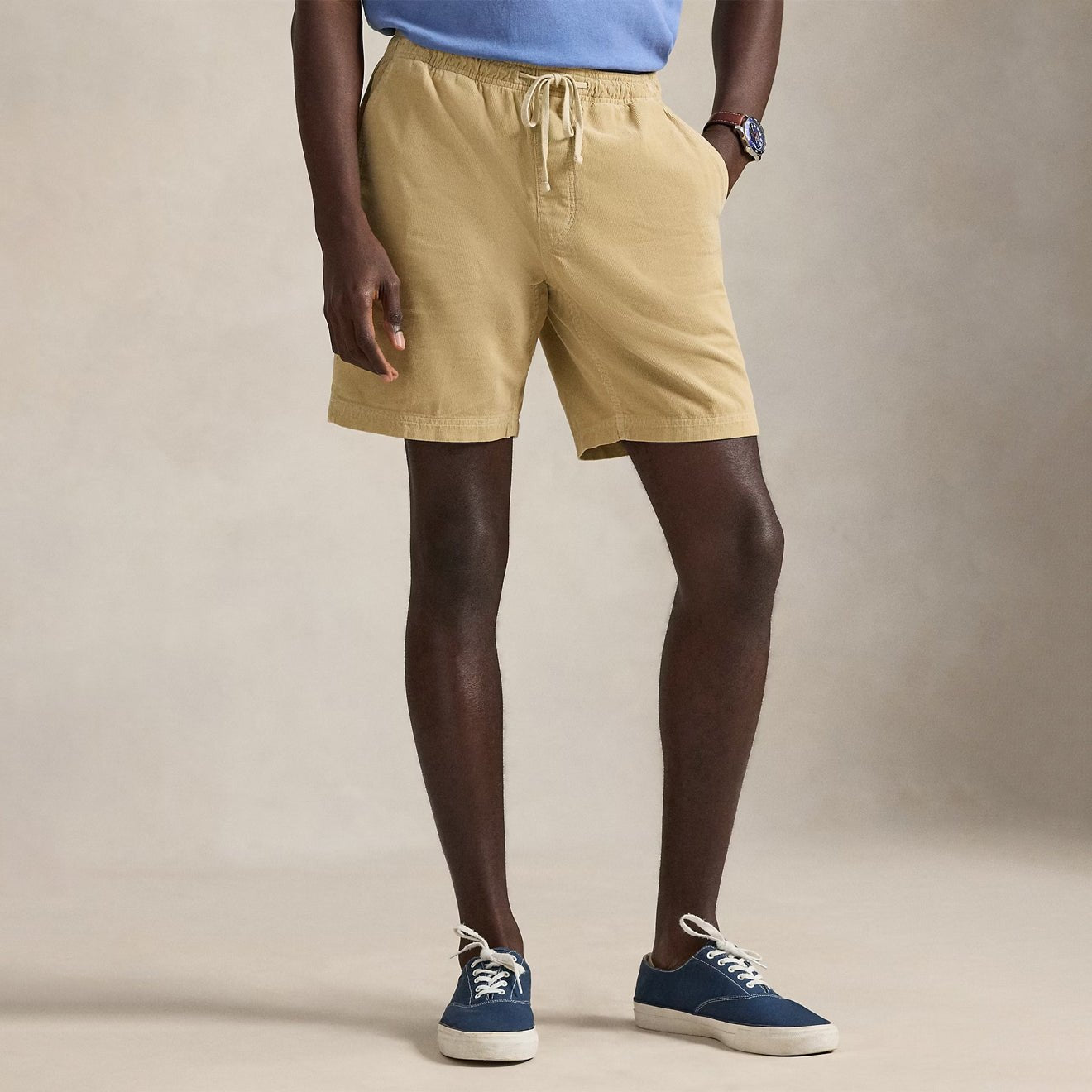 Polo Ralph Lauren 20.5 cm Classic Fit Corduroy Short Paddock Tanmen's pants