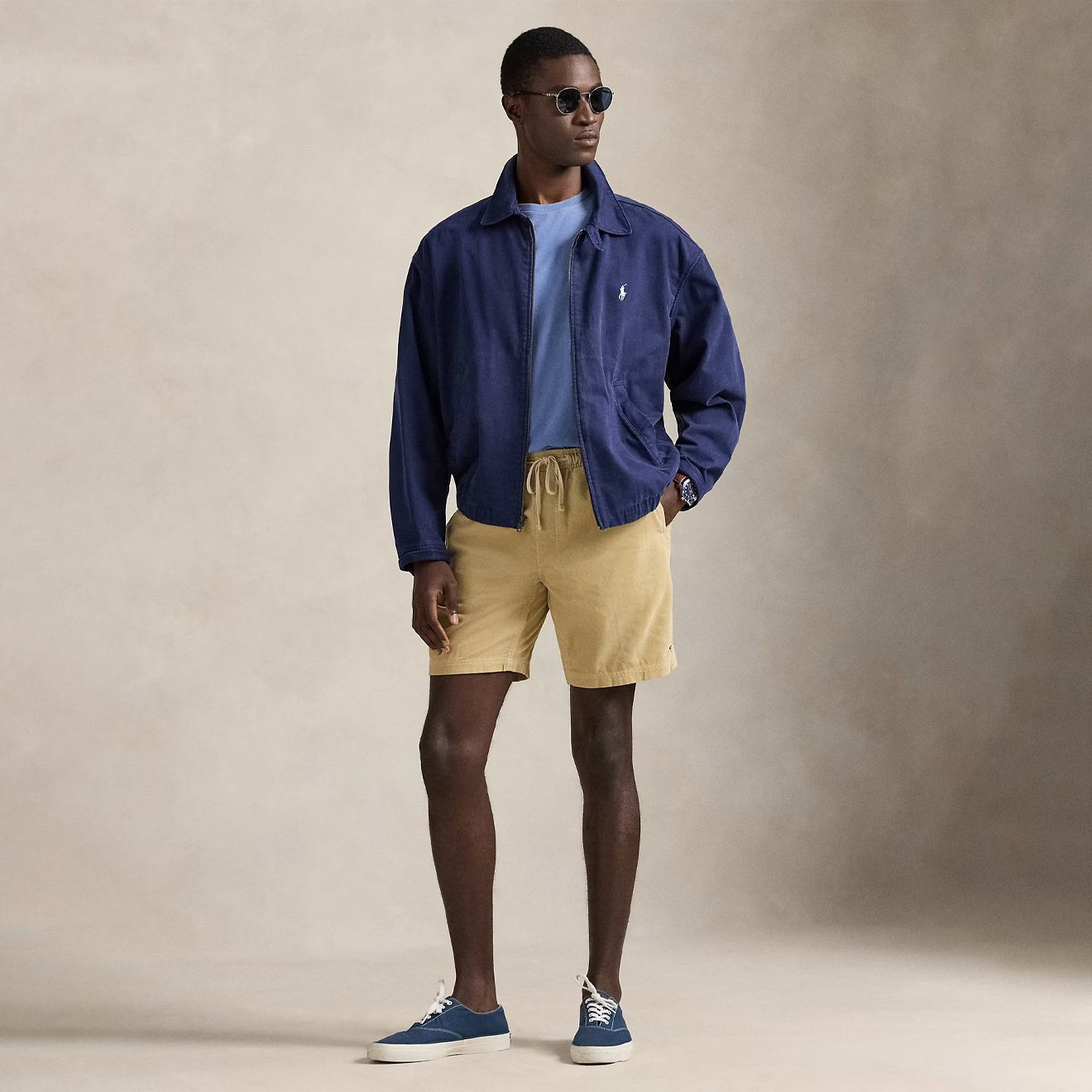 Polo Ralph Lauren 20.5 cm Classic Fit Corduroy Short Paddock Tanmen's pants