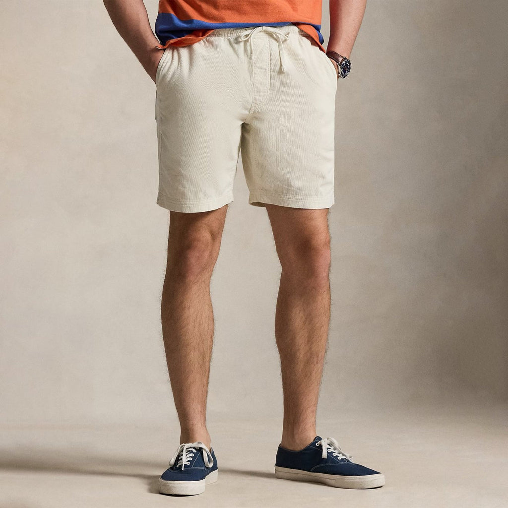 Polo Ralph Lauren 20.5 cm Classic Fit Corduroy Short Warm Creammen's pants