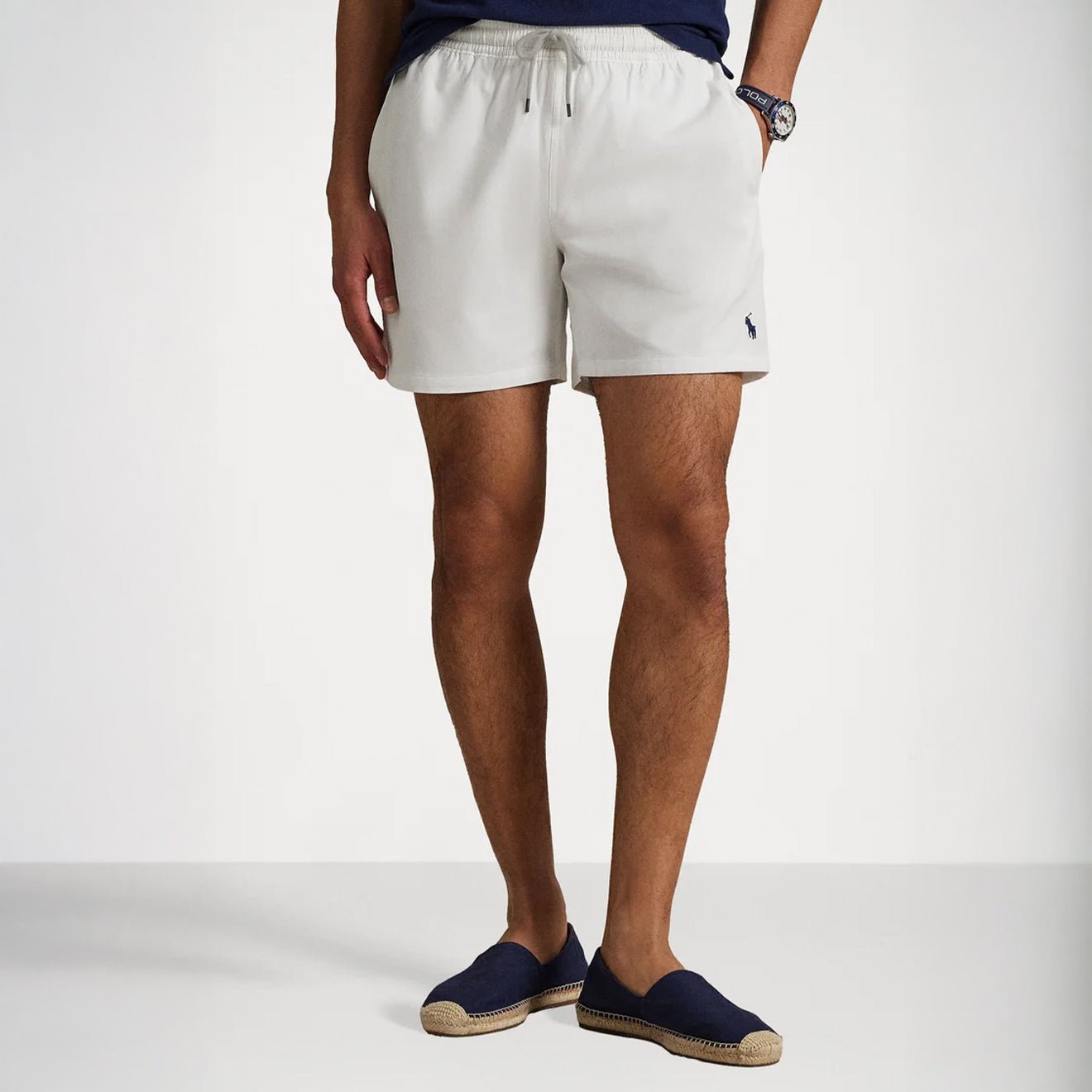 Polo Ralph Lauren 5.75-Inch Traveller Classic Swim Trunk Whitemen's pants
