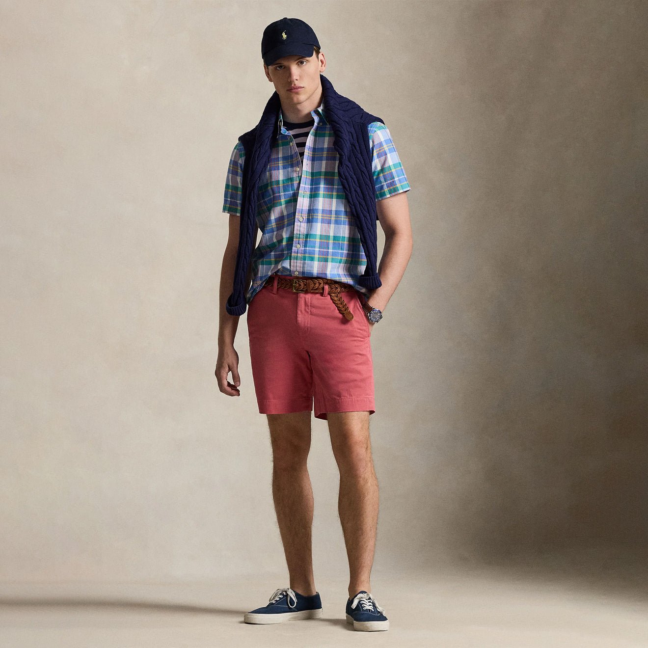 Polo Ralph Lauren 8-Inch Stretch Straight Fit Chino Short Adirondack Berrymen's pants
