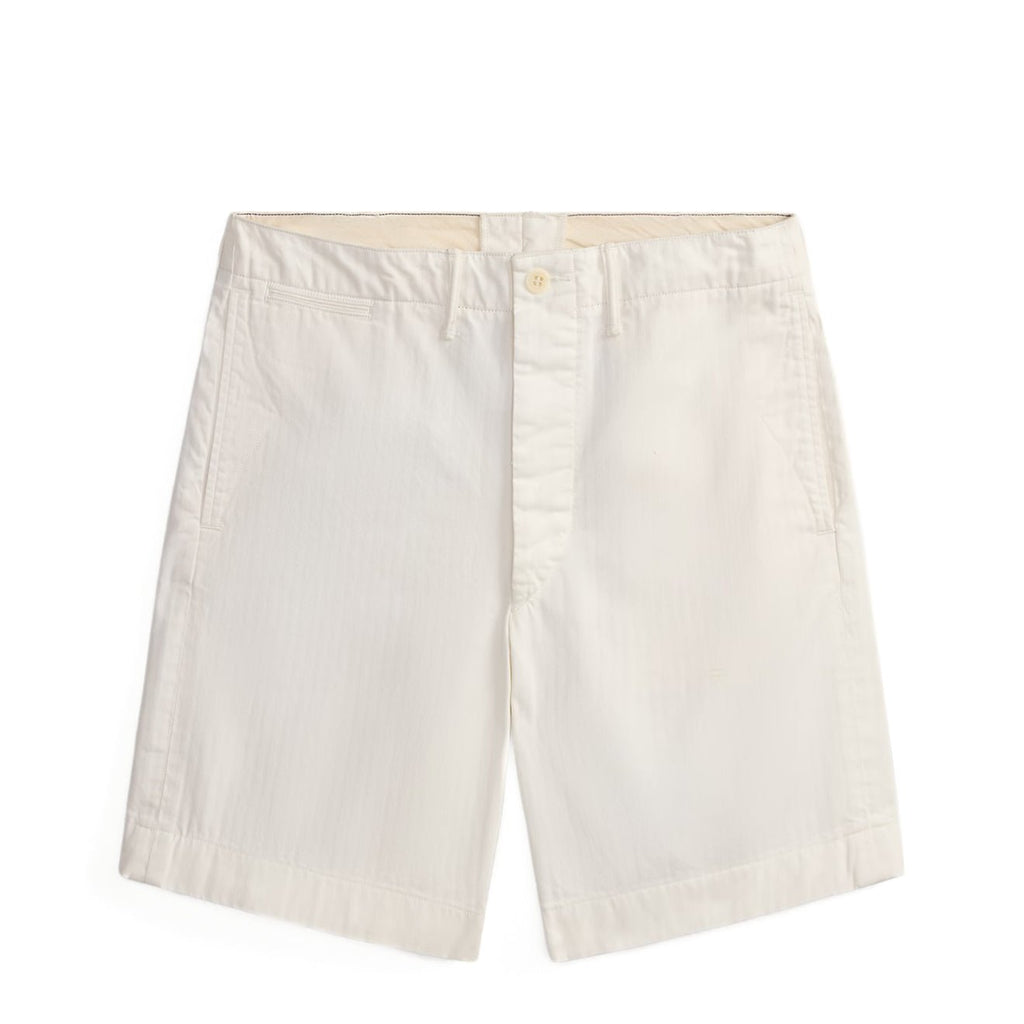 RRL By Ralph Lauren Herringbone Twill Officer's Shorts Antique Whitemen's pants