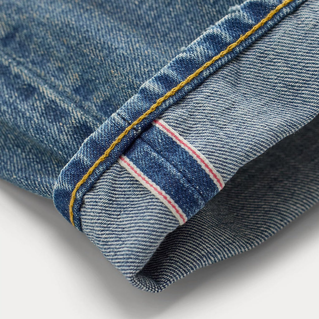 RRL By Ralph Lauren Vintage 5 Pocket Midlands Selvedge Jean Midlands Washmen's pants