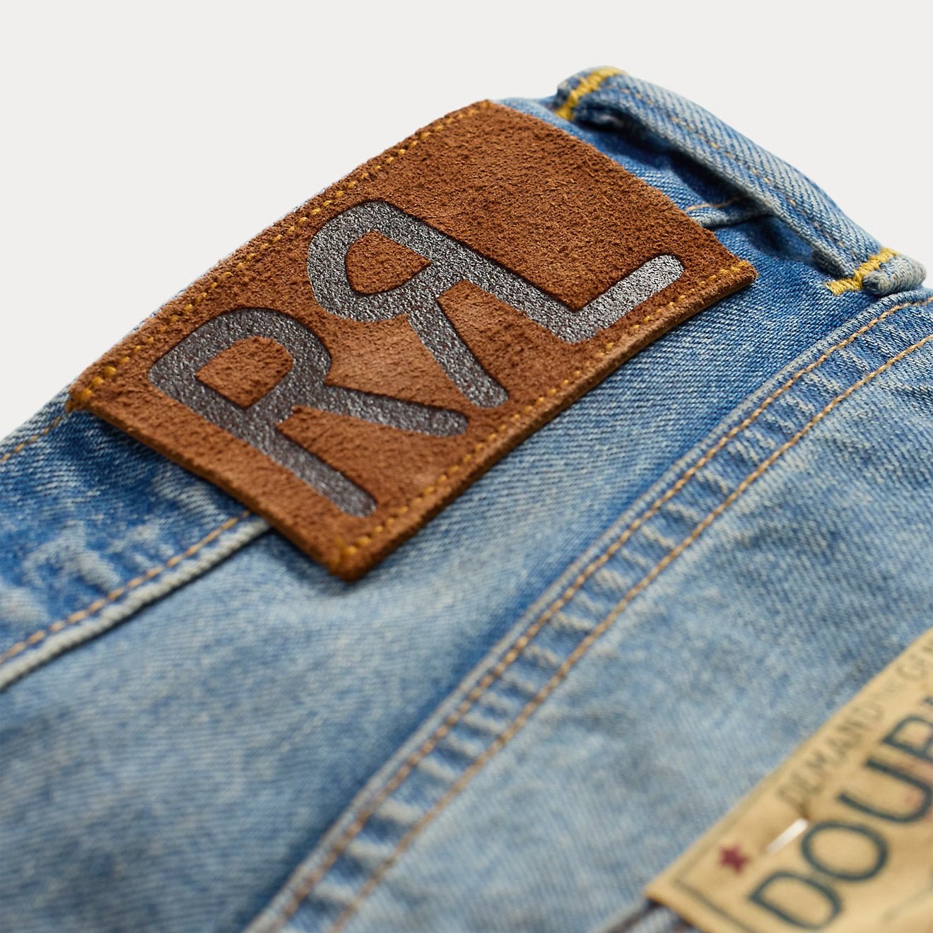 RRL By Ralph Lauren Vintage 5 Pocket Midlands Selvedge Jean Midlands Washmen's pants