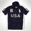 Polo Ralph Lauren "International Polo Team" Series - USA (Black Polo) Men’s shirt