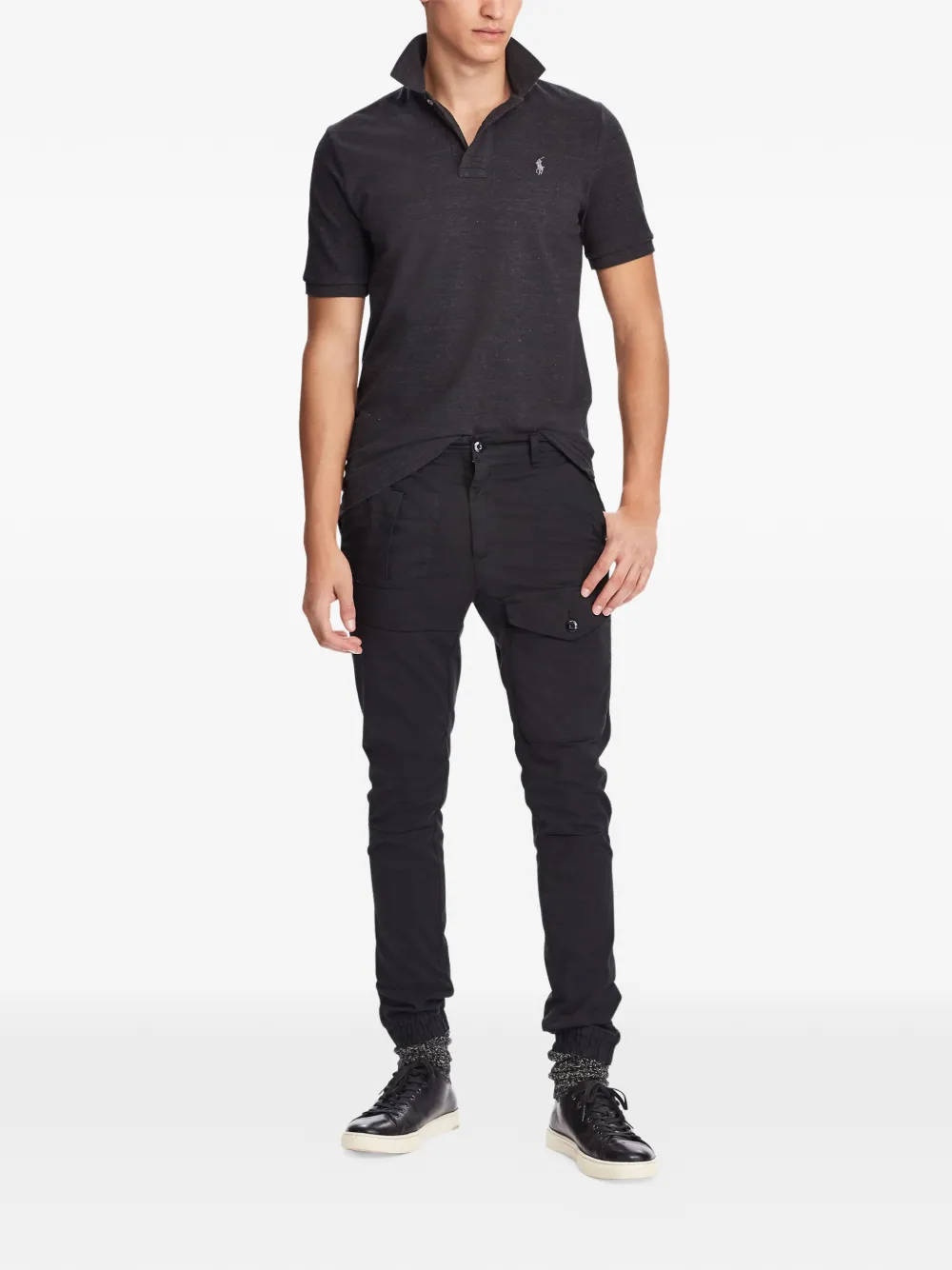 POLO RALPH LAUREN - Men Classic Fit Short Sleeve Mesh Polo Men’s shirt