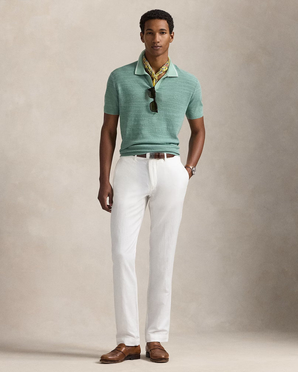 POLO Ralph Lauren - Bedford Cotton/Linen Maritime Straight Pantmen's pants
