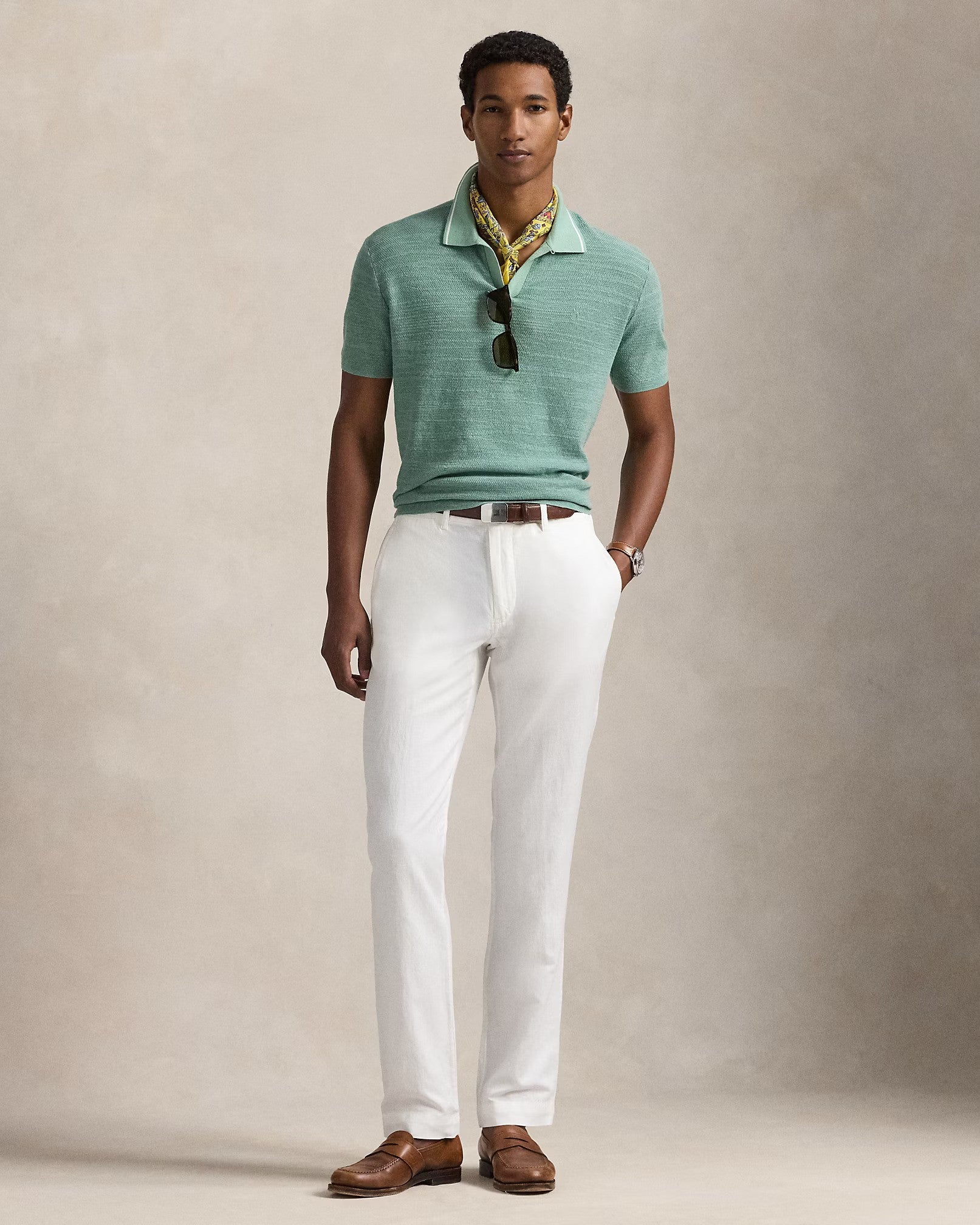 POLO Ralph Lauren - Bedford Cotton/Linen Maritime Straight Pantmen's pants