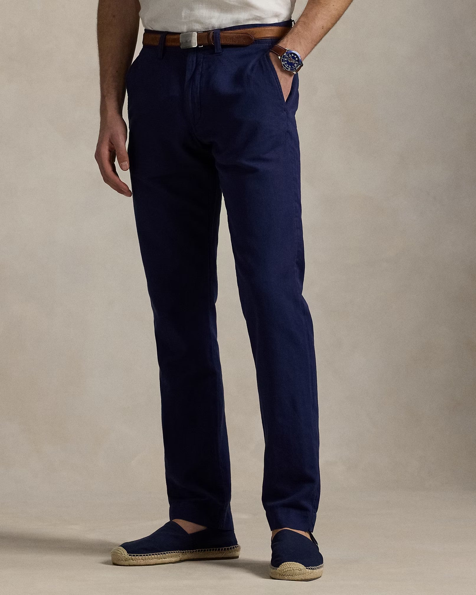 POLO Ralph Lauren - Bedford Cotton/Linen Maritime Straight Pantmen's pants