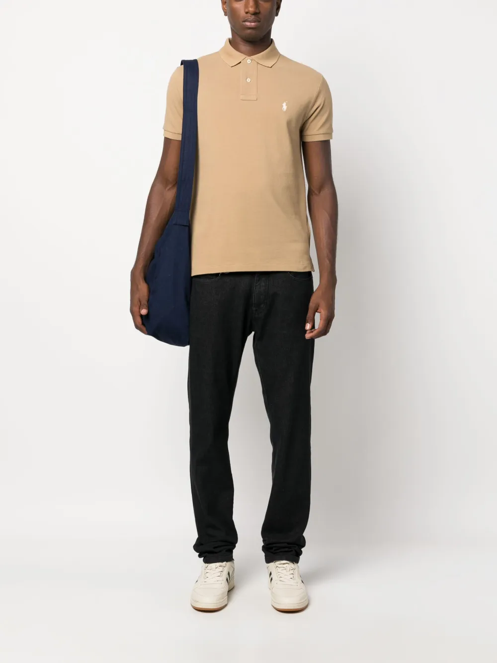 POLO RALPH LAUREN - Men Sleeve Mesh Polo Shirt Men’s shirt