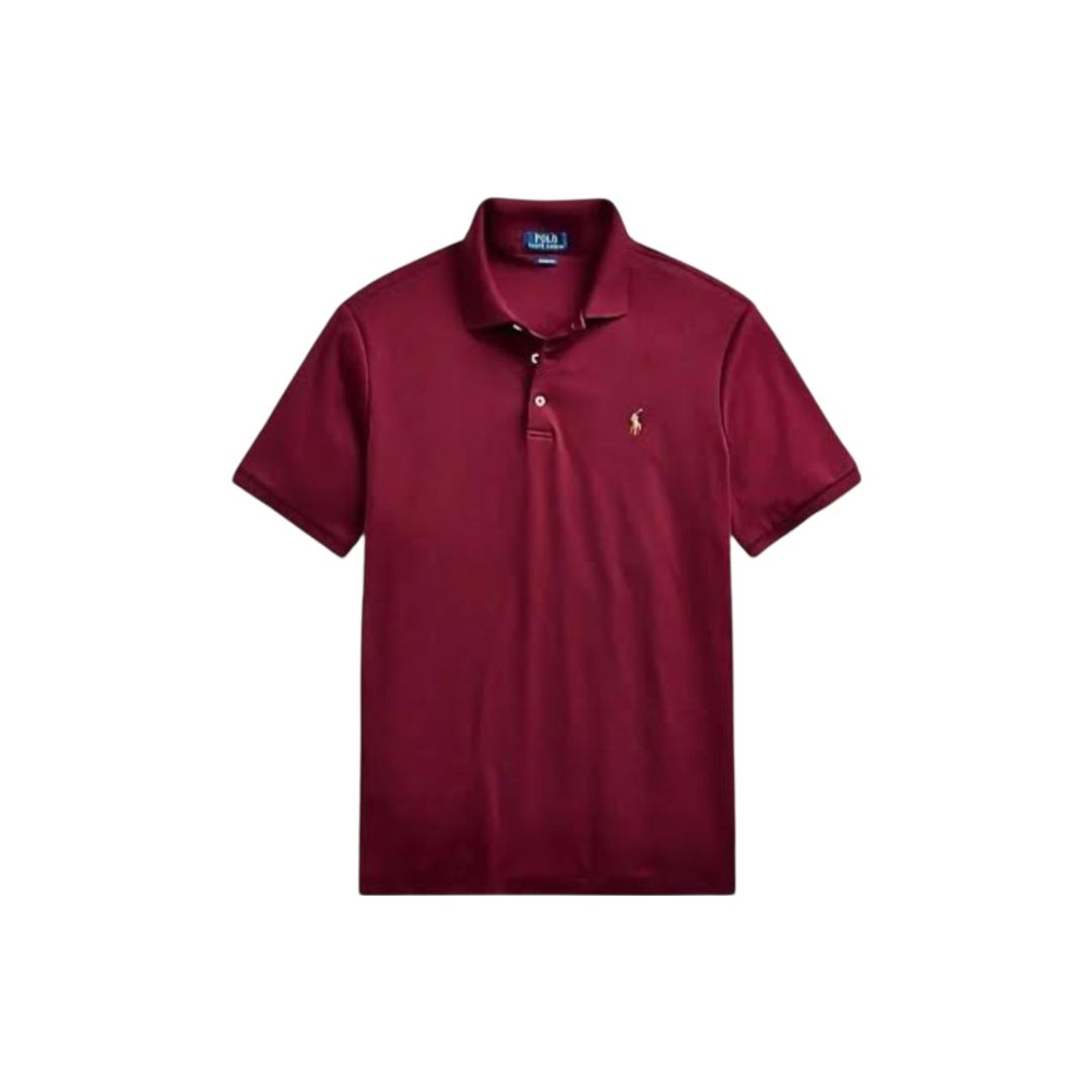 Polo Ralph Lauren Classic Fit Soft Cotton Polo Shirt Burgundy (903102) Men’s shirt
