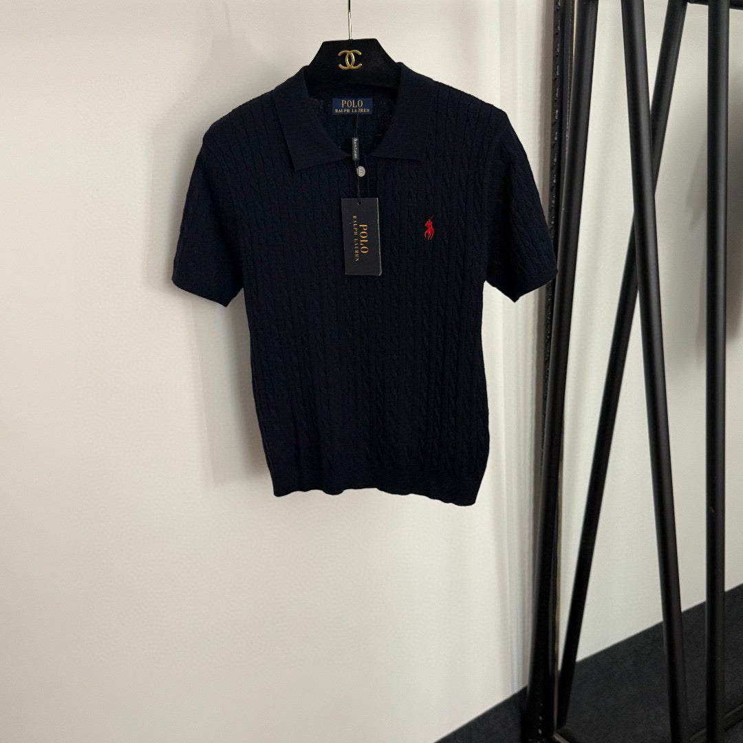 RALPH LAUREN 25S SHORT-SLEEVE POLO SHIRT WITH COLLAR 270 shirt